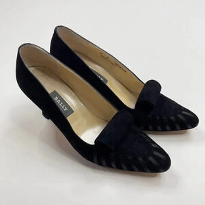 Bally Suede Juliette Pumps Heels